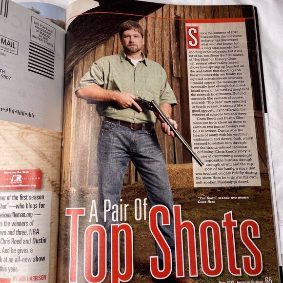 American Rifleman NRA Magazine April 2012 u Vol 160 No 4 National Rifle Associa - Picture 8 of 11